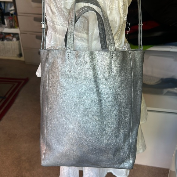 Celine silver two way tote bag - Picture 1 of 16